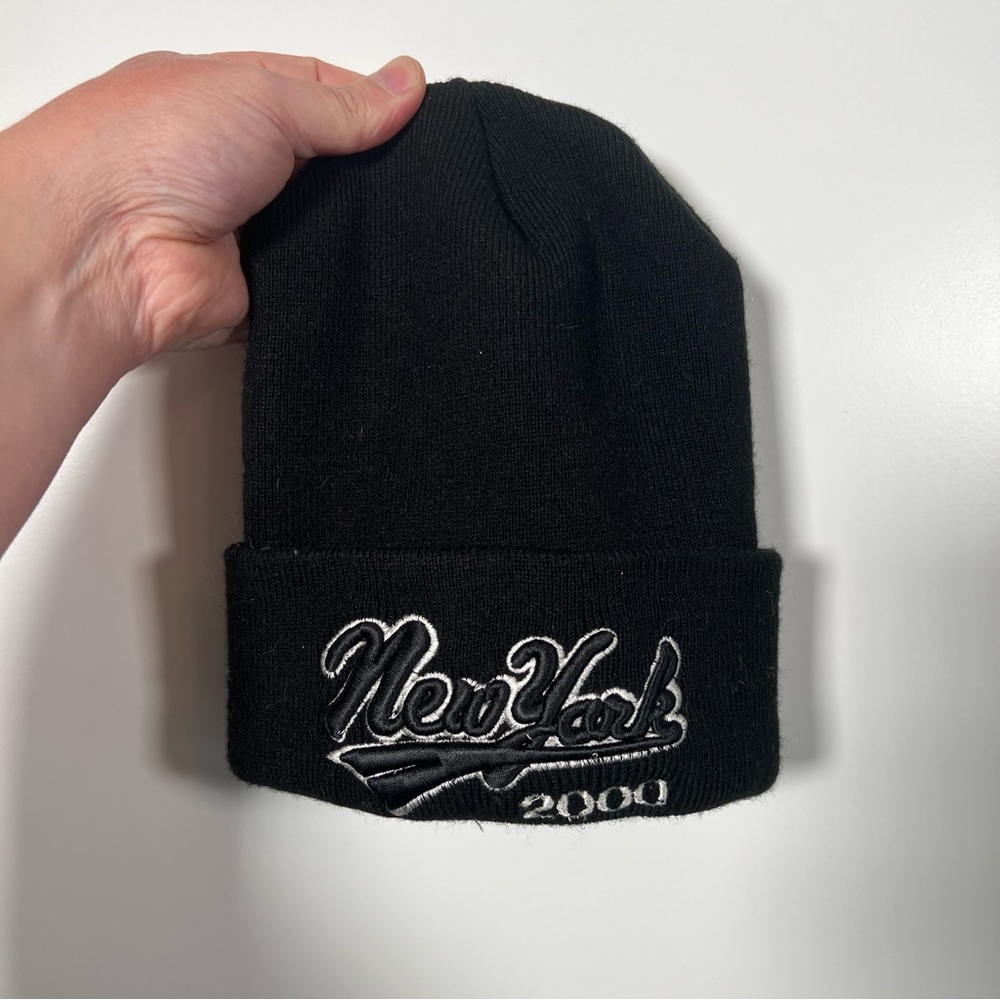 Vintage New York 2000 Hat Black
